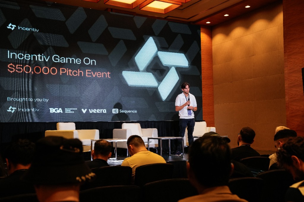 Token2049 keynote on stage